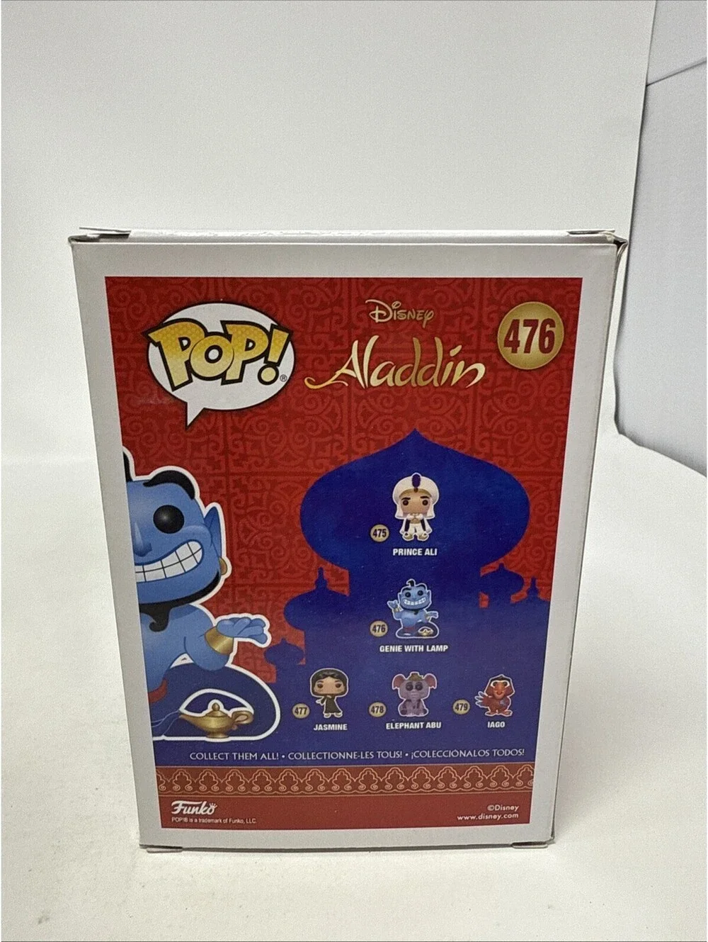 Funko Pop! #476 Genie with Lamp – Diamond Collection – Hot Topic Exclusive
